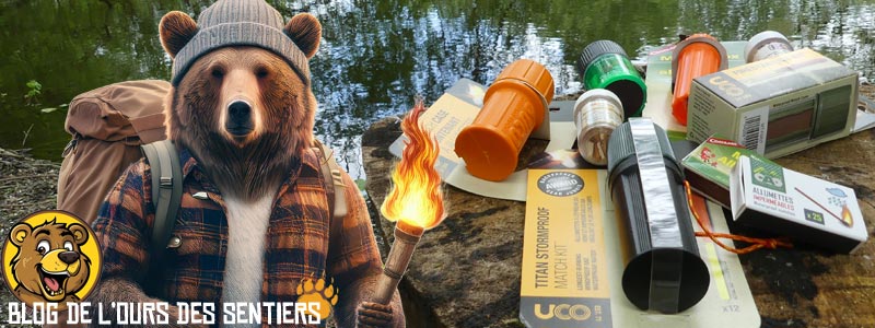 Blntackle76 – 50 Allumettes Tempête Étanches Approuvées OTAN (2 Boîtes De 25) – Boîte Hermétique